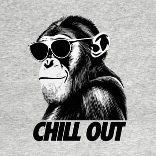 Chimpanzee chill out T-Shirt